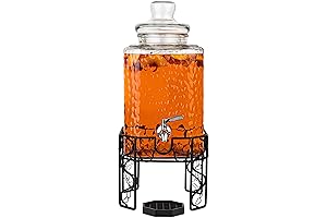 2.5 Gallon Glass Beverage Dispenser