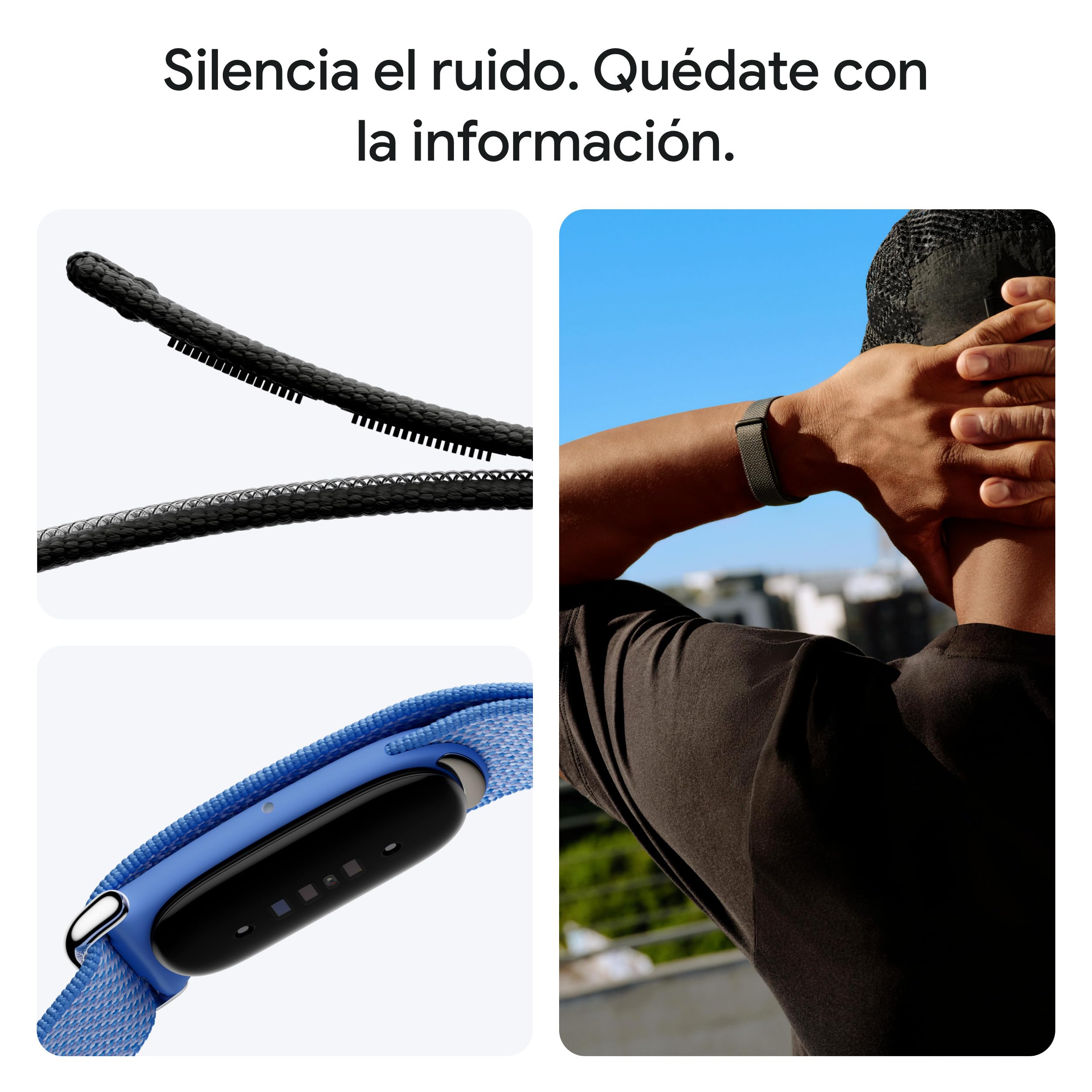Google Fitbit Air - Pulsera de Actividad con monitorización de la Actividad física, la frecuencia Cardiaca y el sueño - Asesoramiento Personalizado basado en IA - hasta 7 días de batería - Lavanda