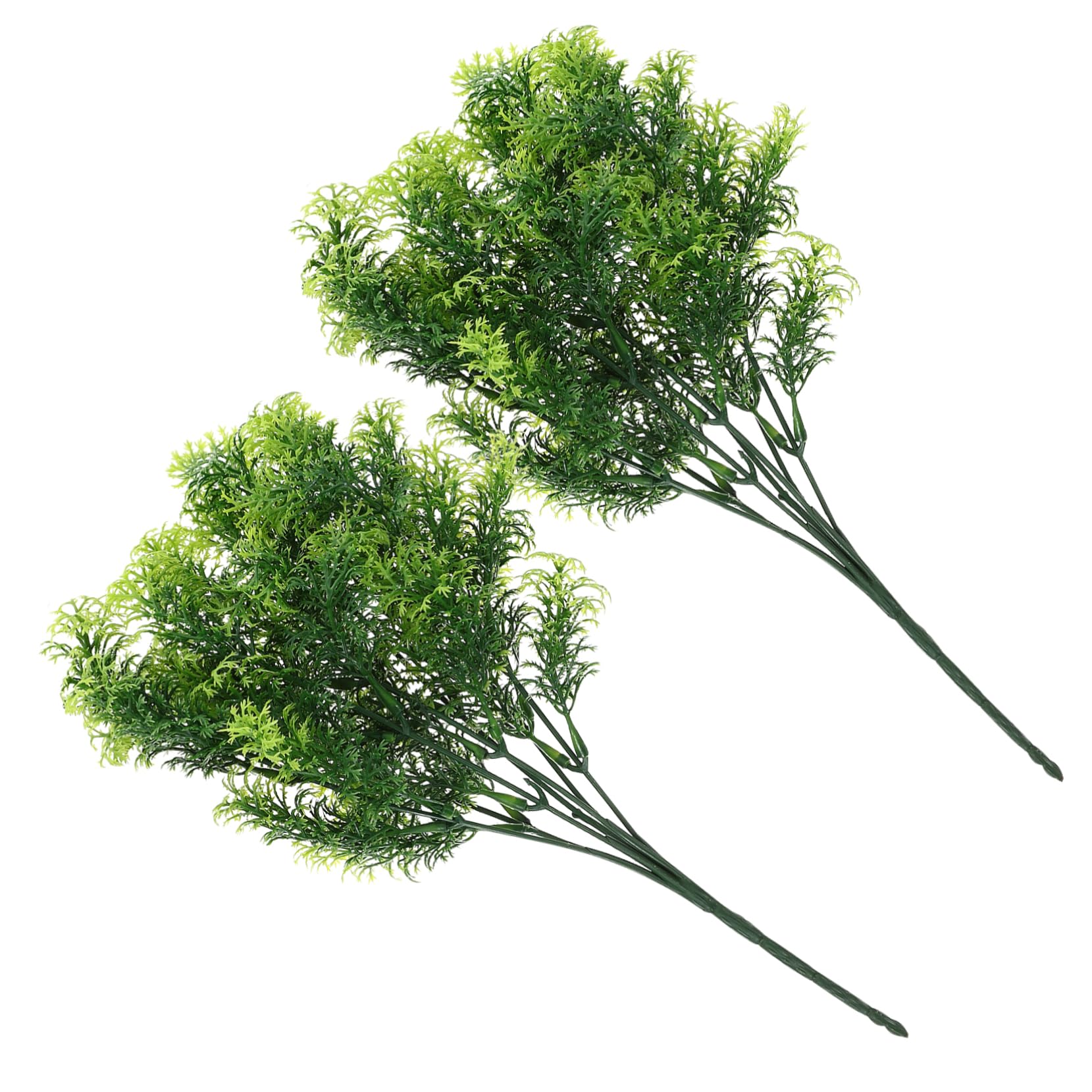 Alipis 4 Set Pianta Finta Domestica Arredamento Piante Pensili Piante Finte Al Coperto Arbusti Piante Artificiali Al Di Fuori Verde Viti Siepe Piante Da Esterno Plastica Green 2 Pezzi * 4