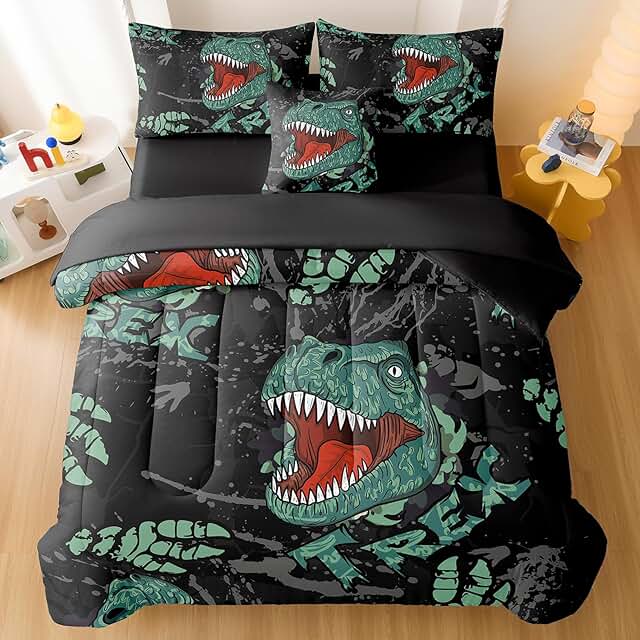 DORCAS Dinosaur bedding full set image