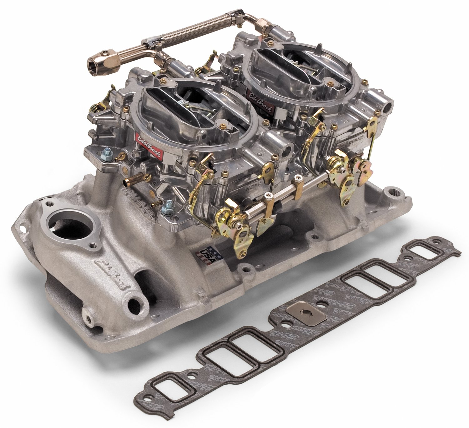 Amazon.com: Edelbrock 2025 RPM Dual-Quad Kit : Automotive