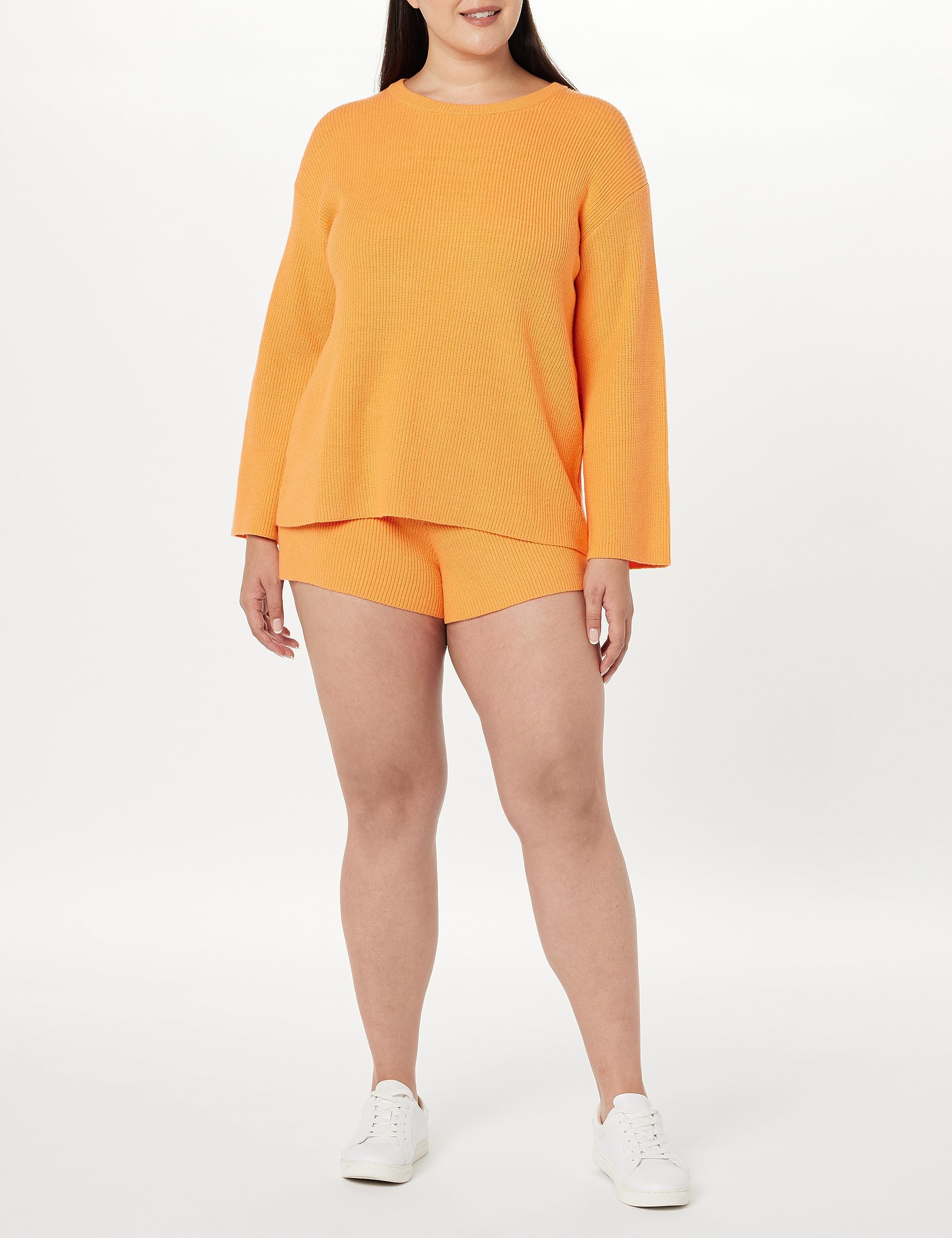 The Drop Women's Faith Pull-on Ribbed Sweater Short