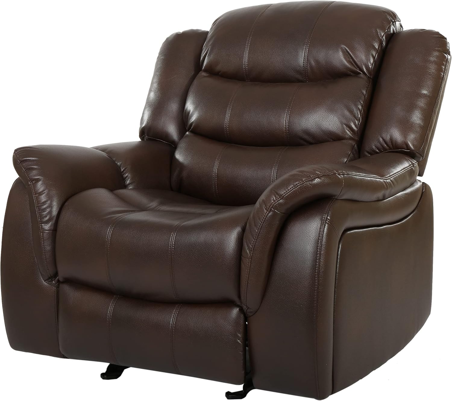 Buy Merit Brown Pu Leather Glider Recliner Club Chair Online In Indonesia B019qs1c4y Buy Merit Brown Pu Leather Glider Recliner Club Chair Online In Indonesia B019qs1c4y