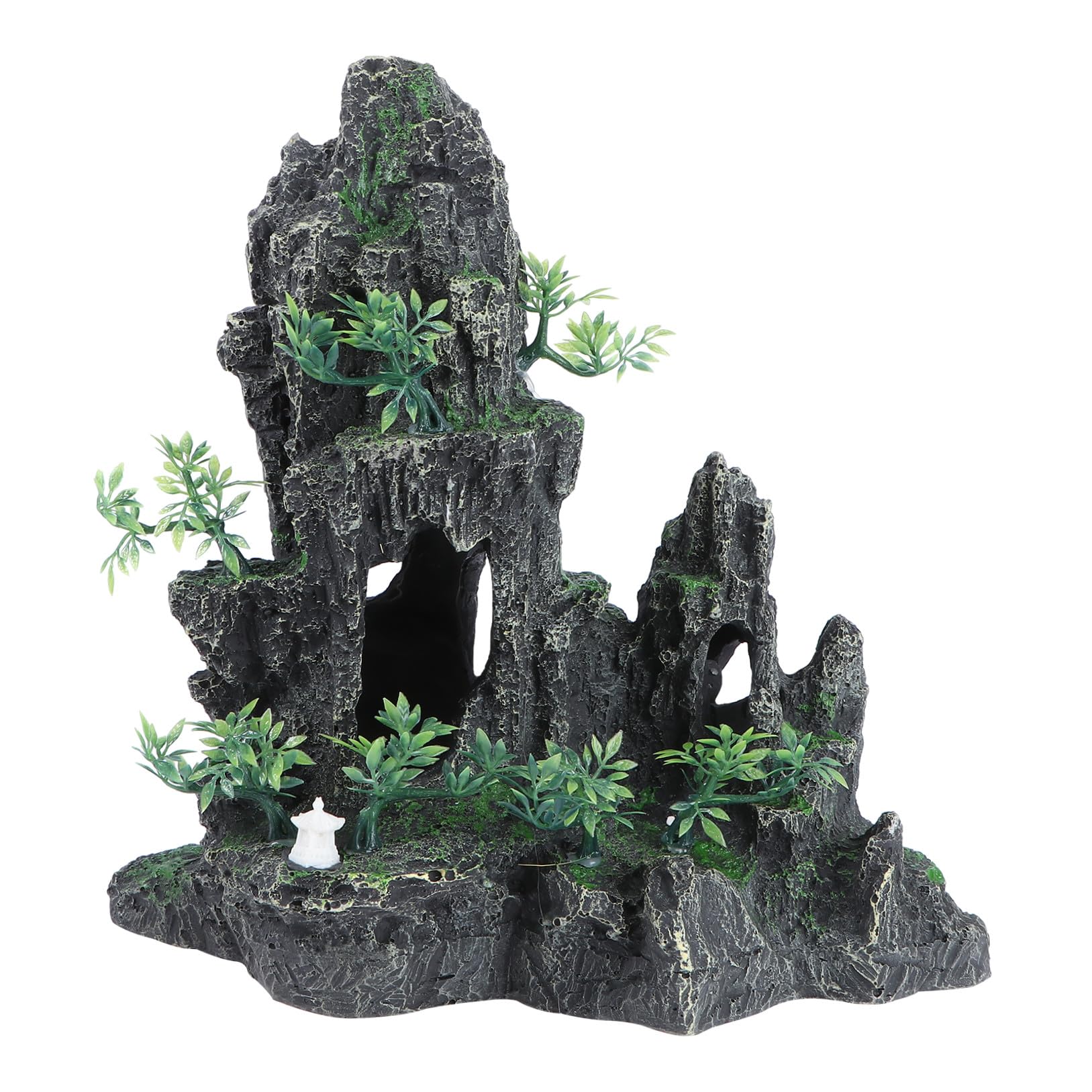 Żywica Peak Craft Akwarium Rockery Ornament Sztuczne Górskie Akcesoria Do Akwarium Dekoracje