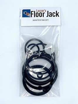 Gray TSL-50 Air/Hydraulic Jack Seals, Seal Replacement Kit, Quality Replacement Parts for Repairs
