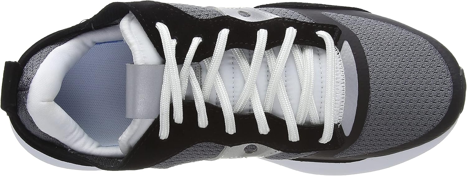 Saucony Originals Men's Jazz Original Vintage Sneaker 5.5 Black Silver