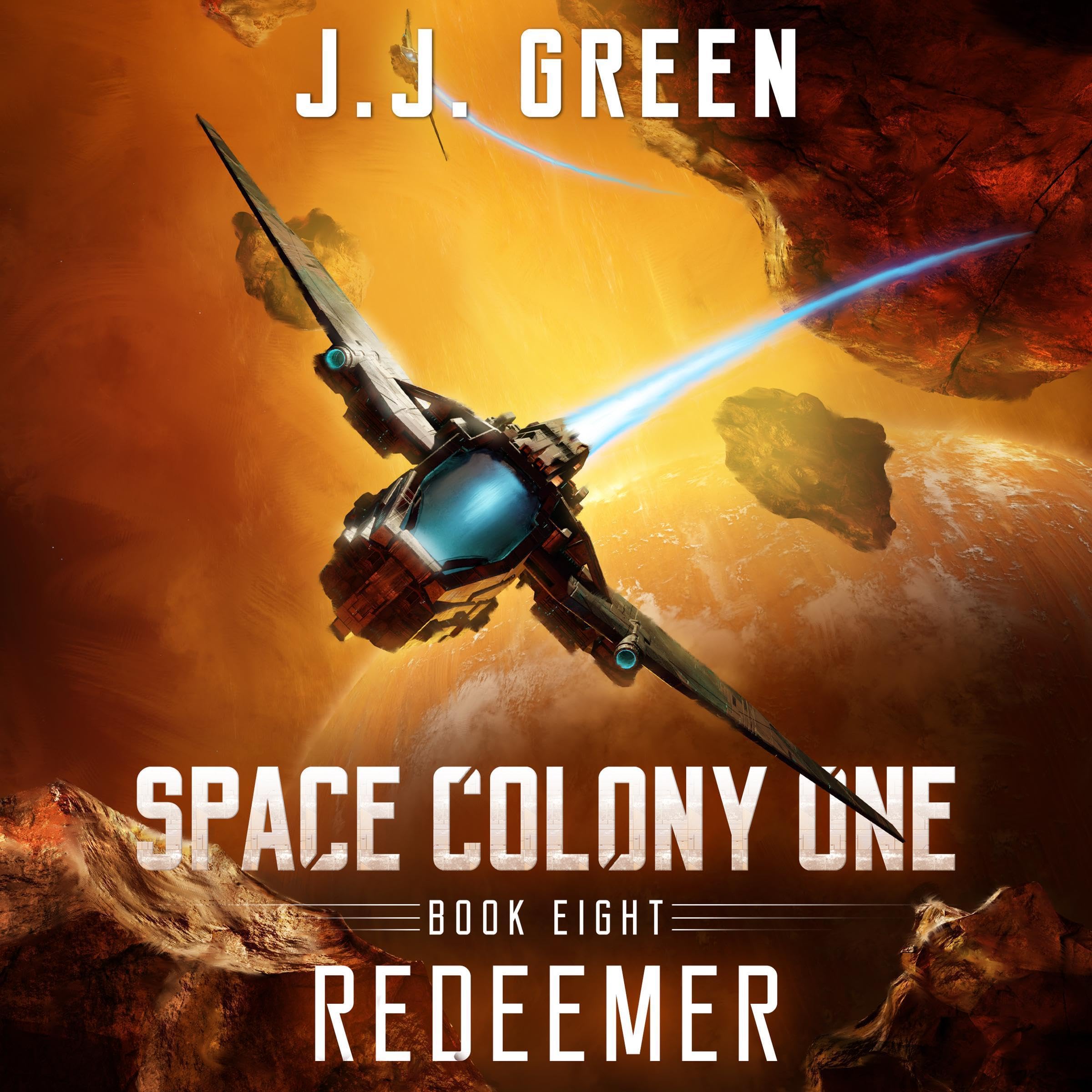 Cover art for Redeemer: Space Colony One, Book 8