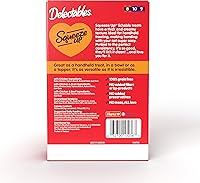 Vista 7 de Delectables Squeeze Up - Paquete variado de golosinas para gatos para lamer sin mariscos, 20 unidades (paquete de 1)