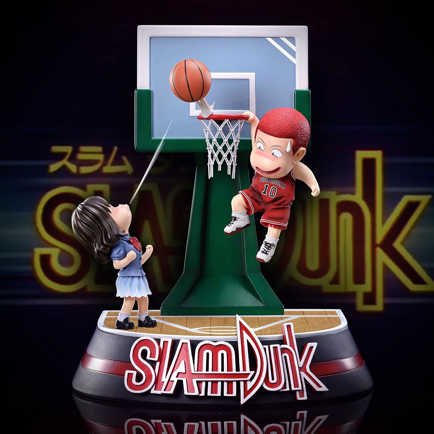 SLAM DUNK 桜木花道 赤木晴子 ガレージキット ガレキ スタチュー ⑤