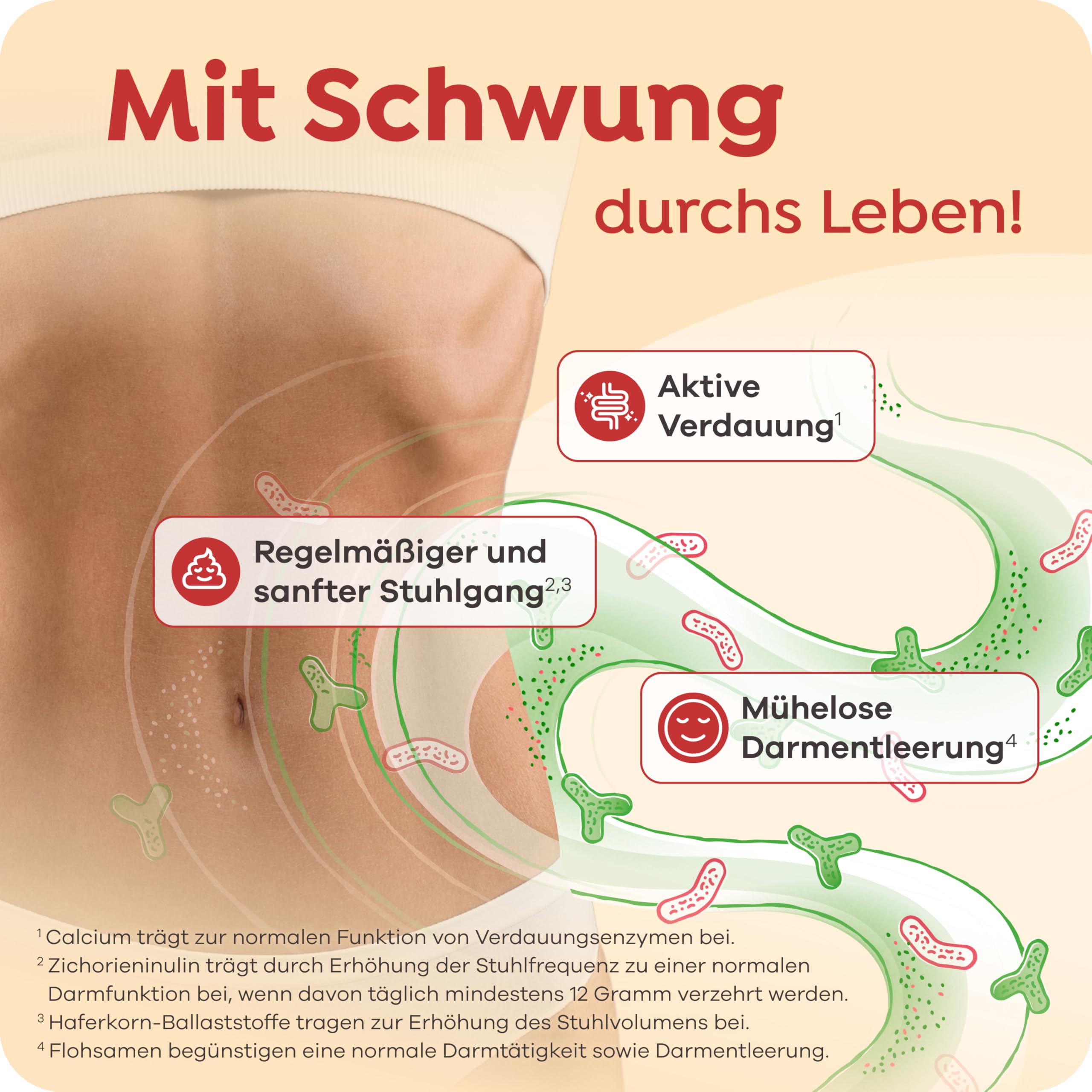 Aprigold aktive Verdauung 30 Portionen – Schwung, Regelmäßigkeit & Geschmeidigkeit für Verdauung und Stuhlgang – Mit Ballaststoffen & Darmbakterien – 420g Pulver & 30 Kapseln