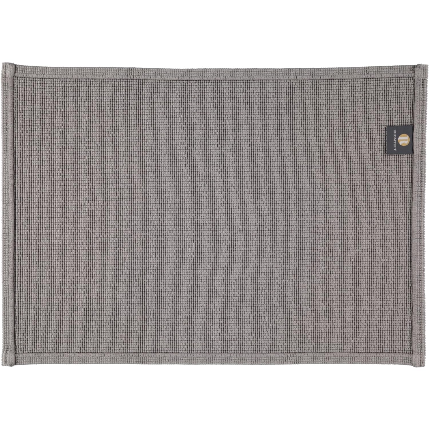 RHOMTUFT Badematte Plain Kiesel - 85 50x70 cm