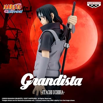 Banpresto - Naruto Shippuden - Itachi Uchiha - II, Grandista Collectible Figure