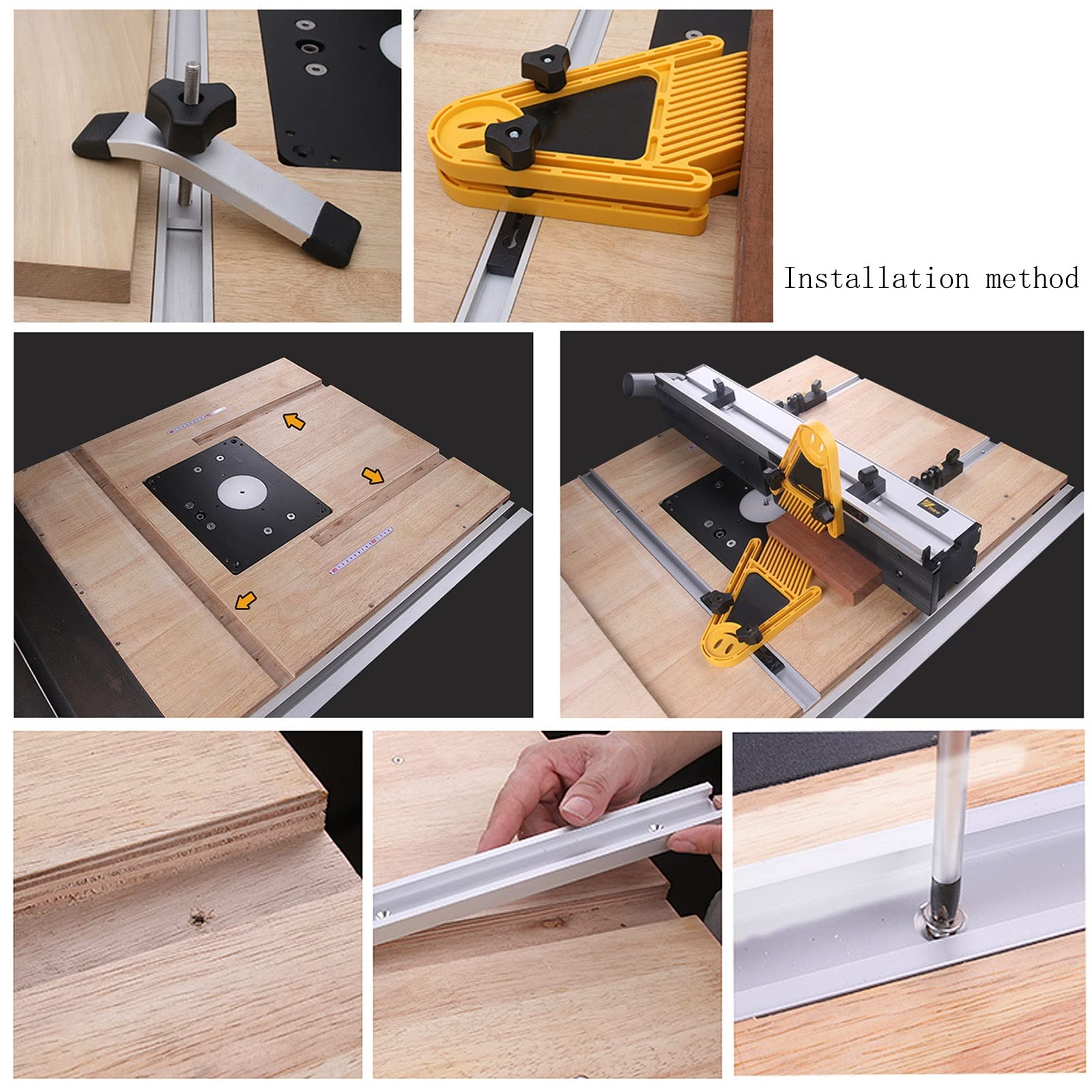 Amazon.co.jp: Tスロット M8 ク アルミ製 トラック 300 400 800 1000mm