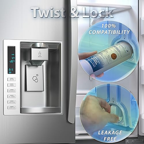 Miniatura 2 de APF-0300 Fits Samsung Refrigerator Water Filter DA29-00020B Also HAF-CINEXP, RF28HMEDBSR, RWF0700A, RF4287HARS, RF263BEAESR, HDX FMS-2, 3-Pack