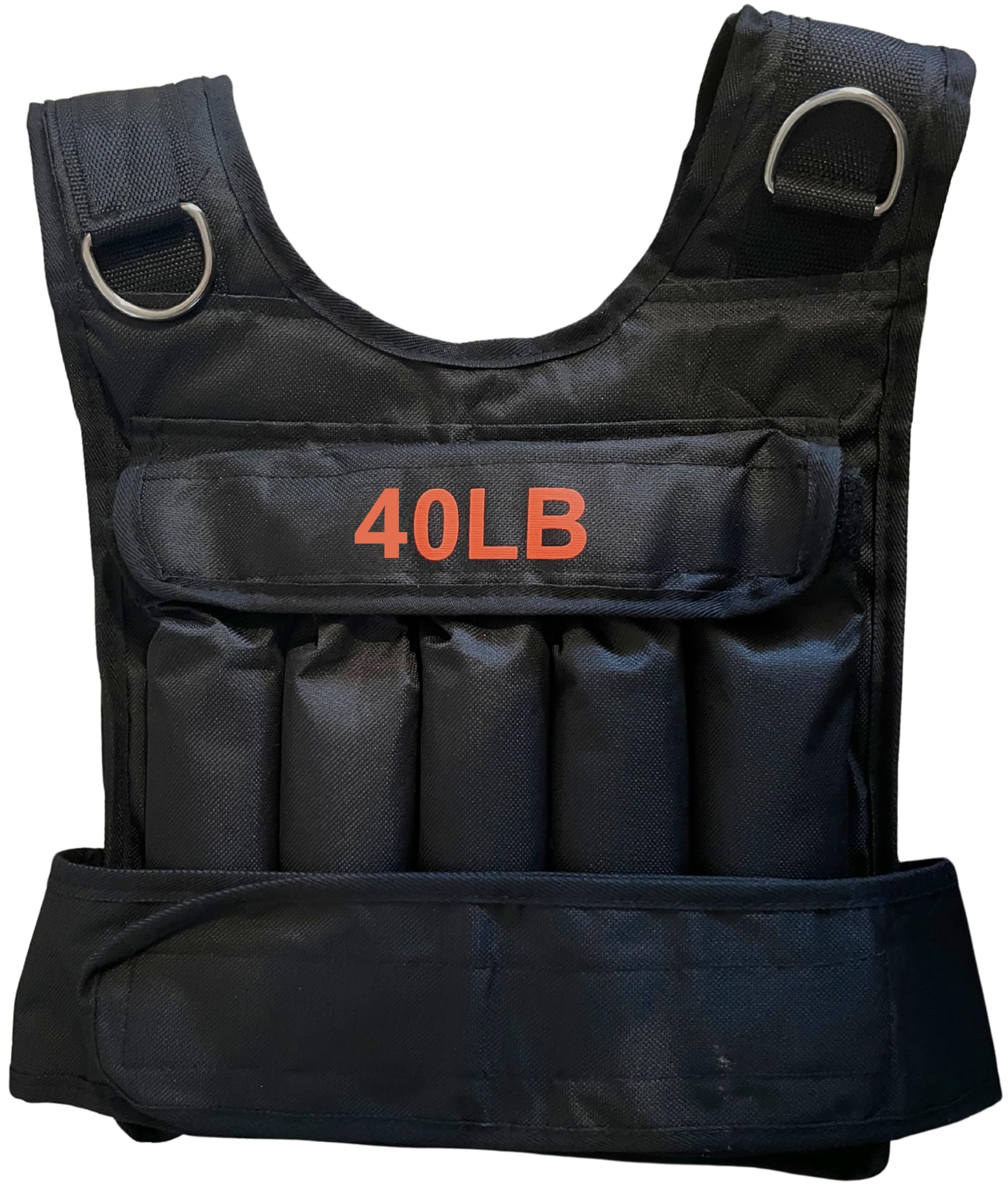 French Fitness Adjustable Weighted Vest 40 lbs New