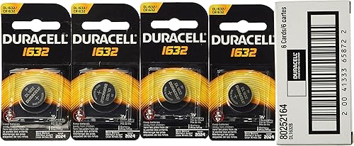 Duracell 10 Reloj/Electrónica DL 1632 CR1632 Baterías de litio