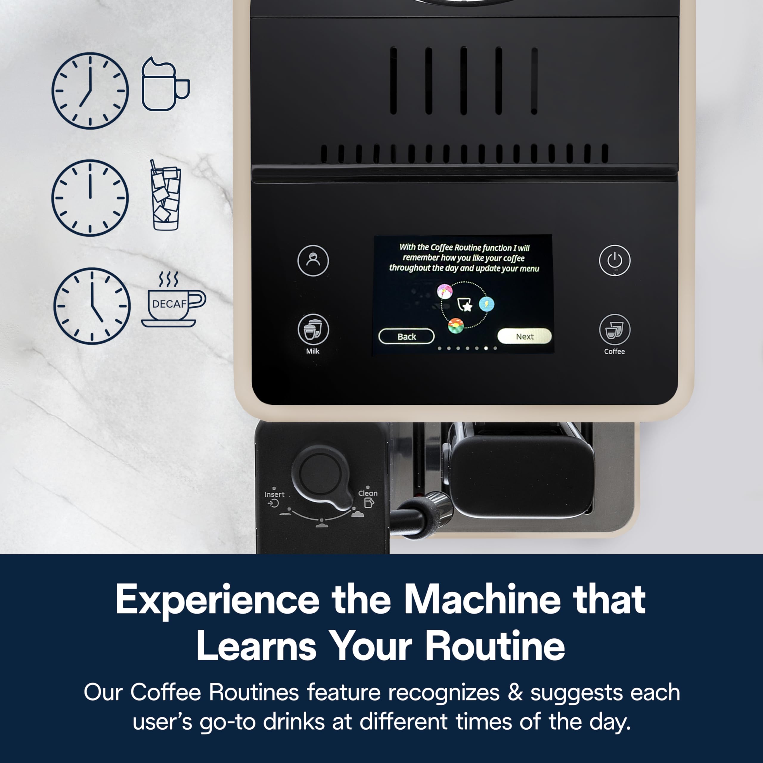 De'Longhi Rivelia Espresso Machine - Grind & Brew -11 De'Longhi Rivelia Espresso Machine - Grind & Brew -11