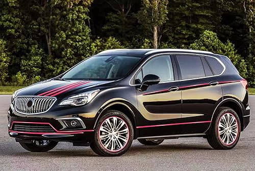 Miniatura 8 de Ancho 34 pulgadas (0.787 in), color rosa intenso para exterior e interior, moldura universal para salpicadero, parachoques, ventana, puerta,