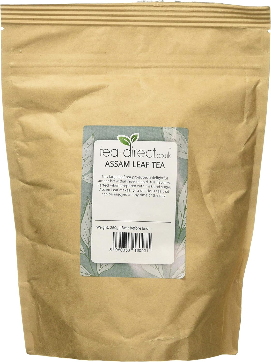TeaDirect Assam Loose Leaf Tea, 250 g Amazon.co.uk Grocery