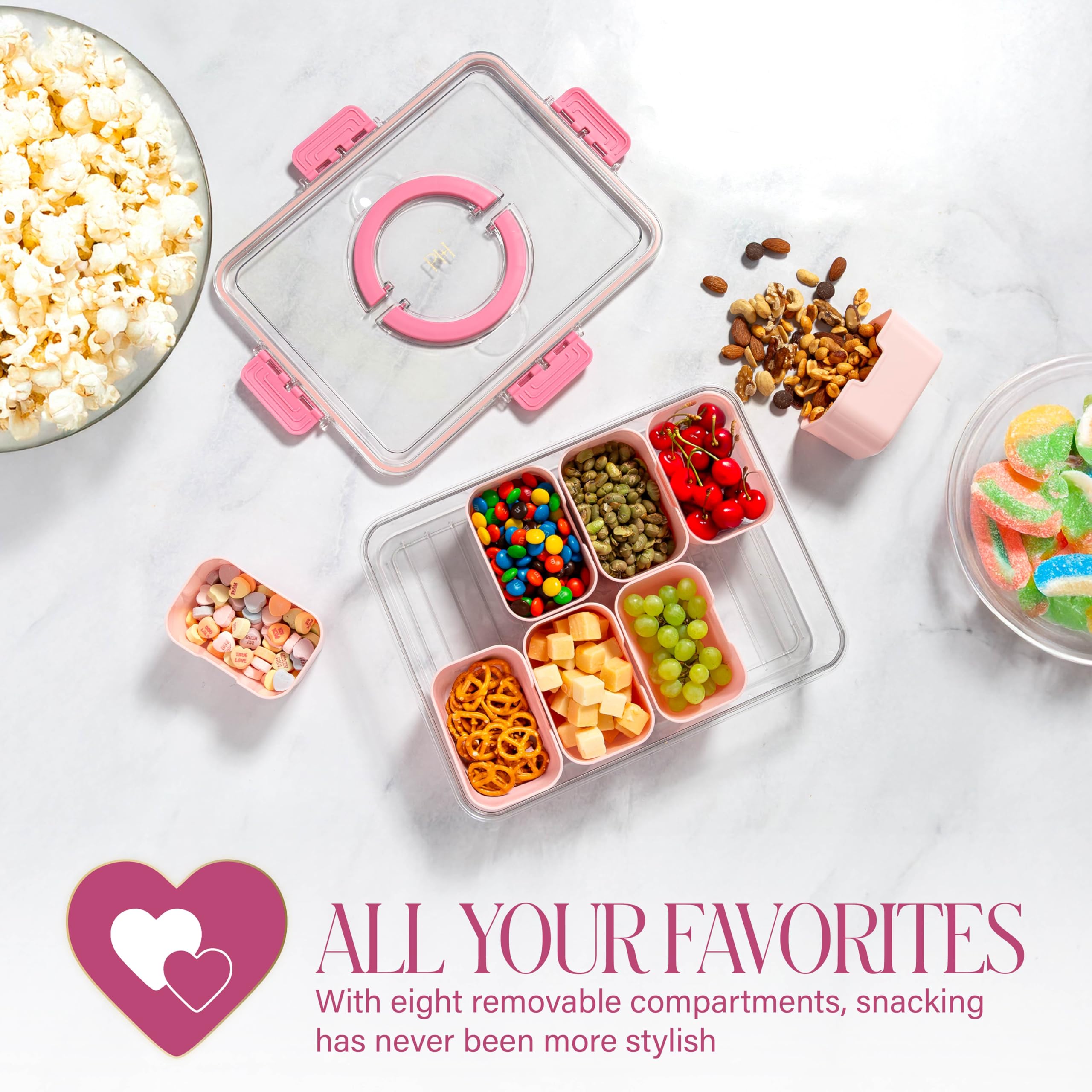 Amazon.com: Paris Hilton Snack Box, 8-Compartments in the