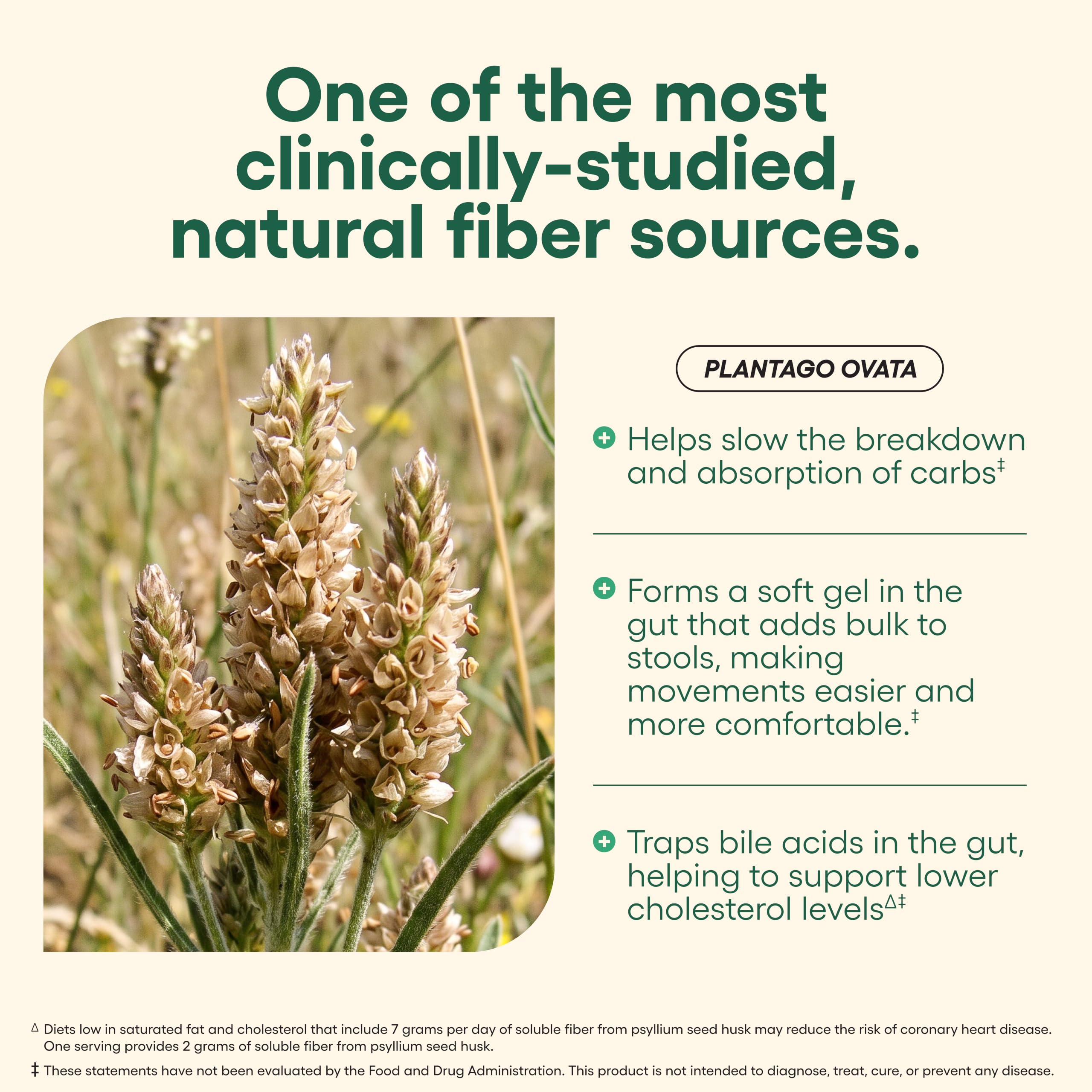 Physician's CHOICE Psyllium Husk Fiber, GLP-1 Friendly, Vegan, 300 Capsules — Amazon image 4