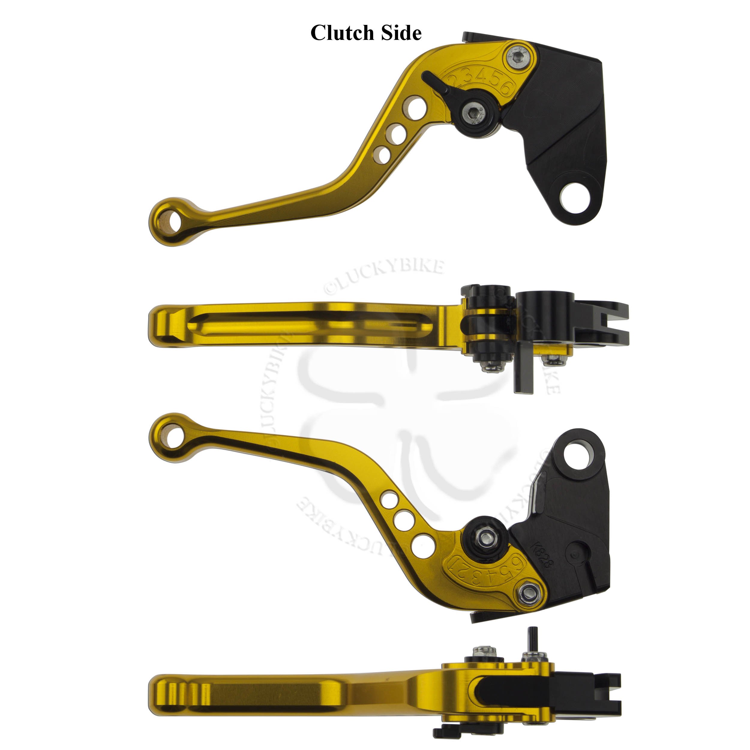 Amazon.com: Gold CNC Shorty Brake Clutch Levers Hand For