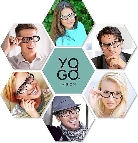Miniatura 3 de Yogo Vision Fitover - Lentes de bloqueo de luz azul para computadora para hombres y mujeres