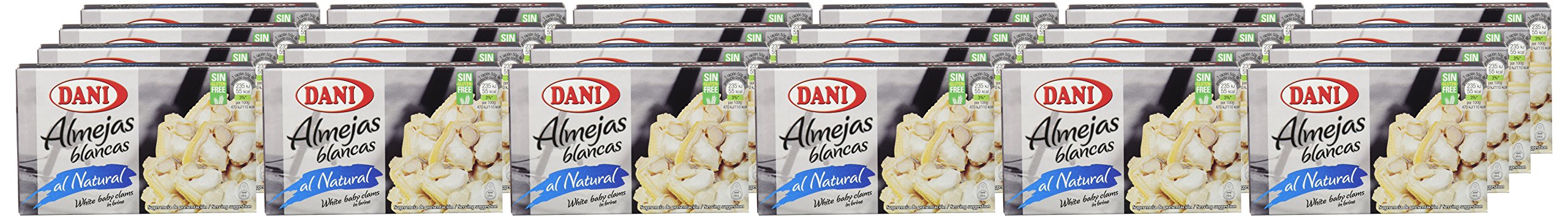 Almejas Blancas Al Natural 63 g Pack de 24