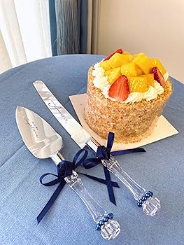 Amazon | ステンレススチールケーキカッティングセット