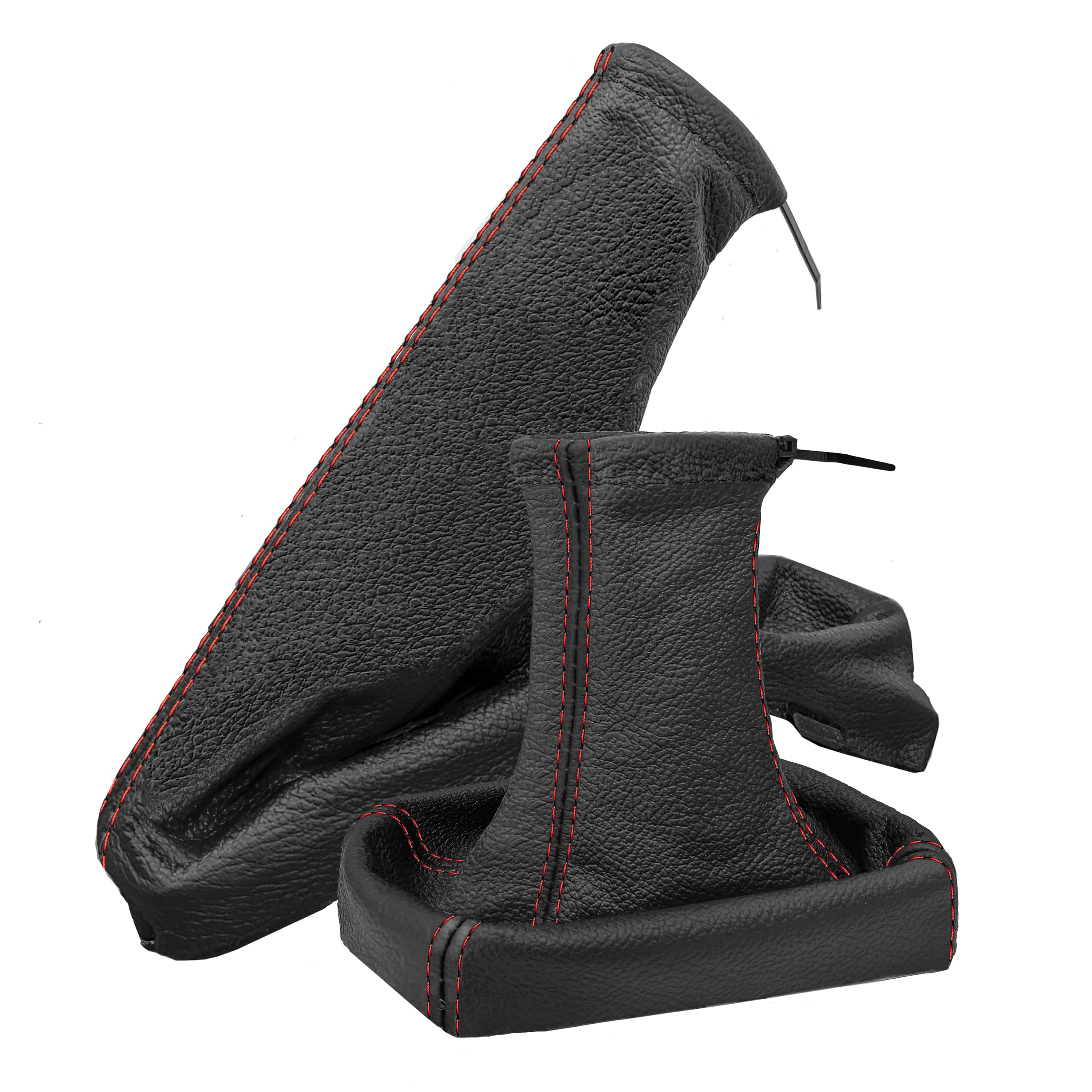 Funda para palanca de cambios y manguito de freno de mano compatible con Opel Astra G, accesorio interior para automónvil, pomo de palanca de cambios, cubierta de palanca de cambios, cubierta de