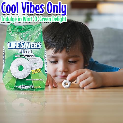 Miniatura 5 de Lifesavers Wintogreen Mints - 308 piezas - 2.56 libras por paquete