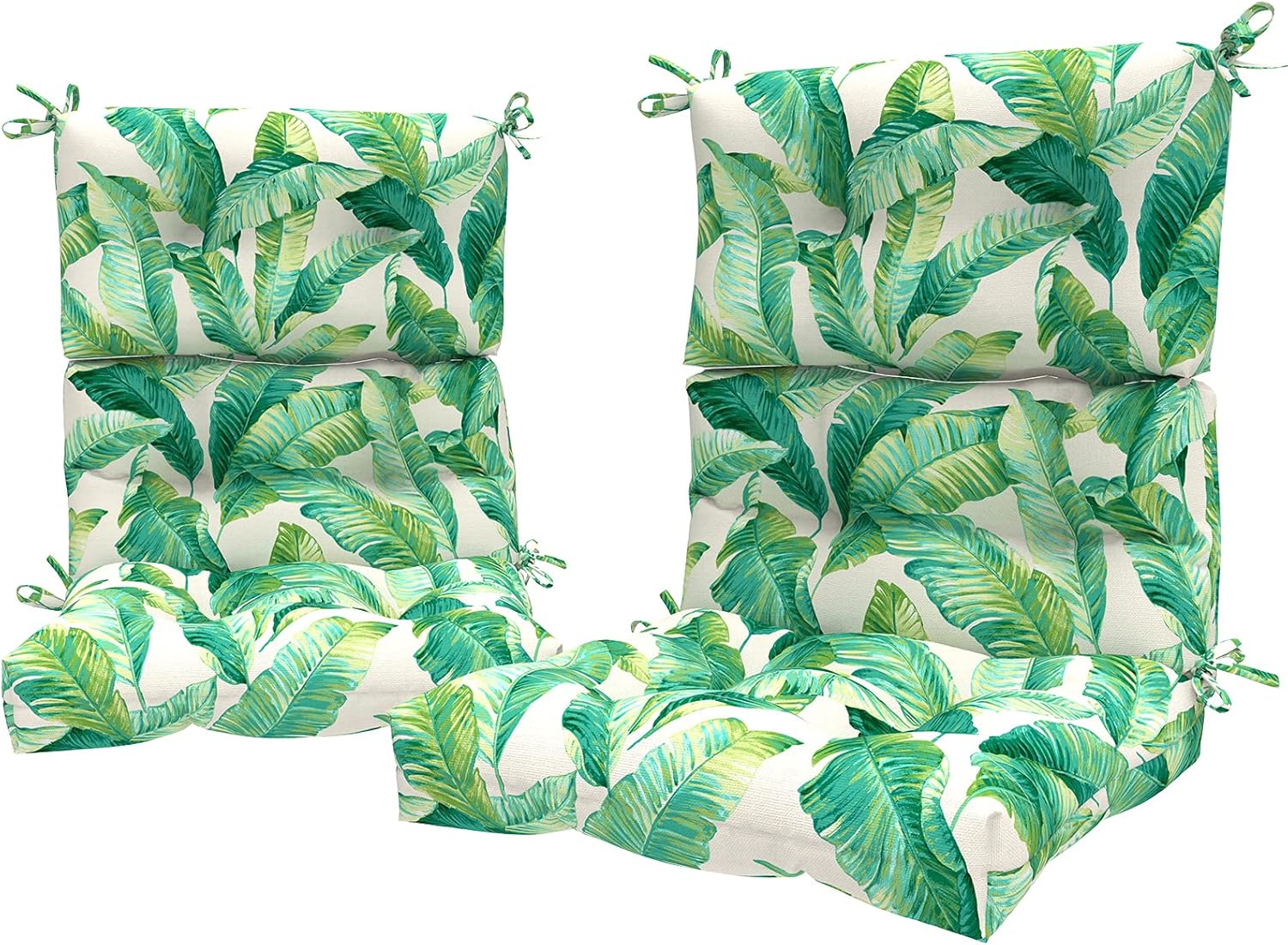 LVTXIII Outdoor Adirondack Chair Cushions, L44” x W22” x