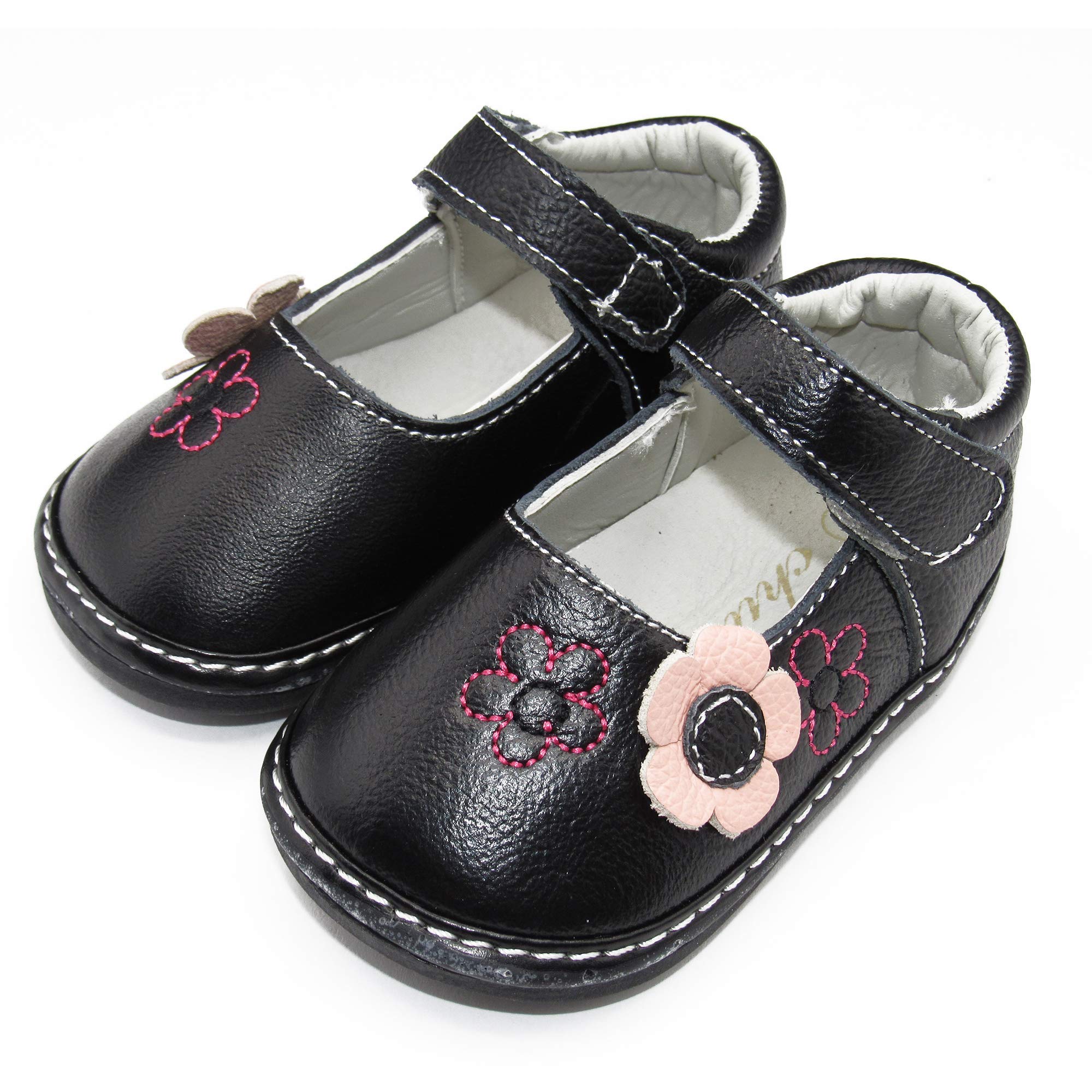 Chulis Toddler Girl Shoes Baby Girl's Mary Jane Flats