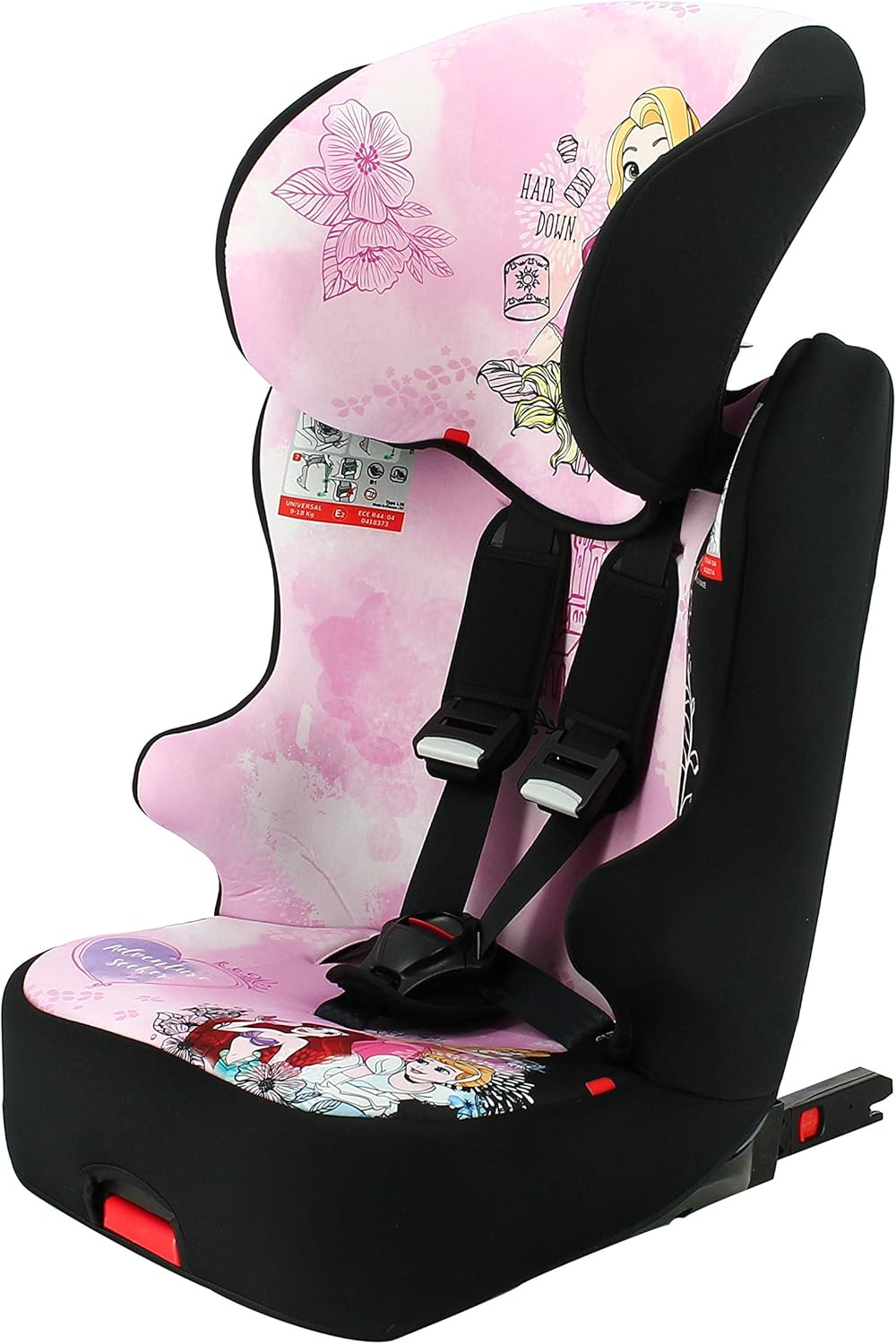 Nania isofix car seat Racer Group 1/2/3 (936kg) Made in France Disney Princess Amazon.co