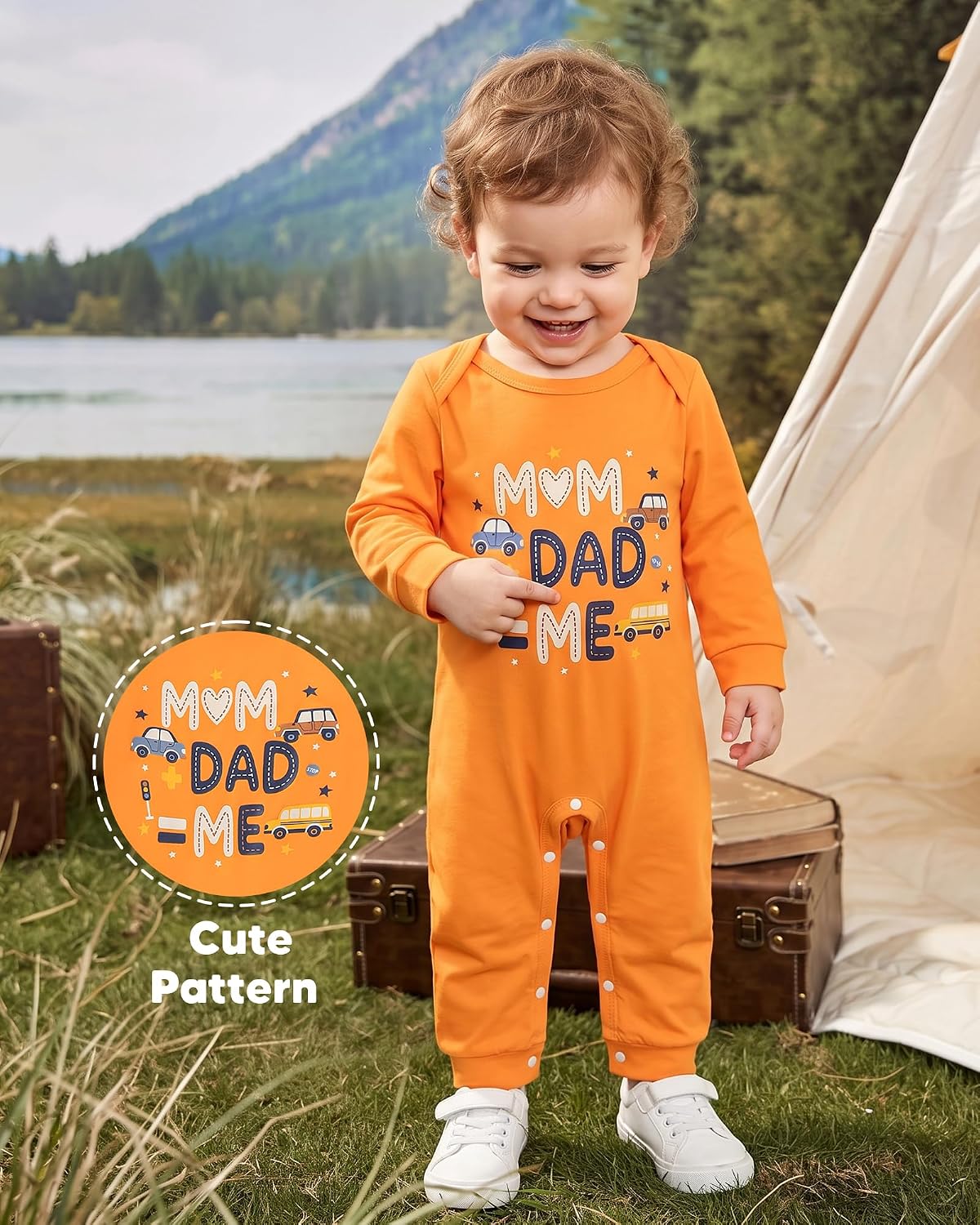 NZRVAWS Newborn Baby Boy Clothes Infant Romper 2-Pack outfit Cute Pattern Essential Short Sleeve Summer Spring Clothing 0-24M image 4