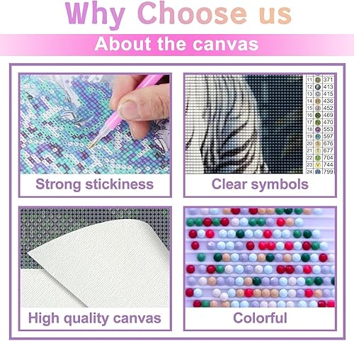 Miniatura 5 de Kit de pintura de diamantes para adultos, arte de diamantes de animales de tortuga marina para niños, arte de diamantes de coral de animales