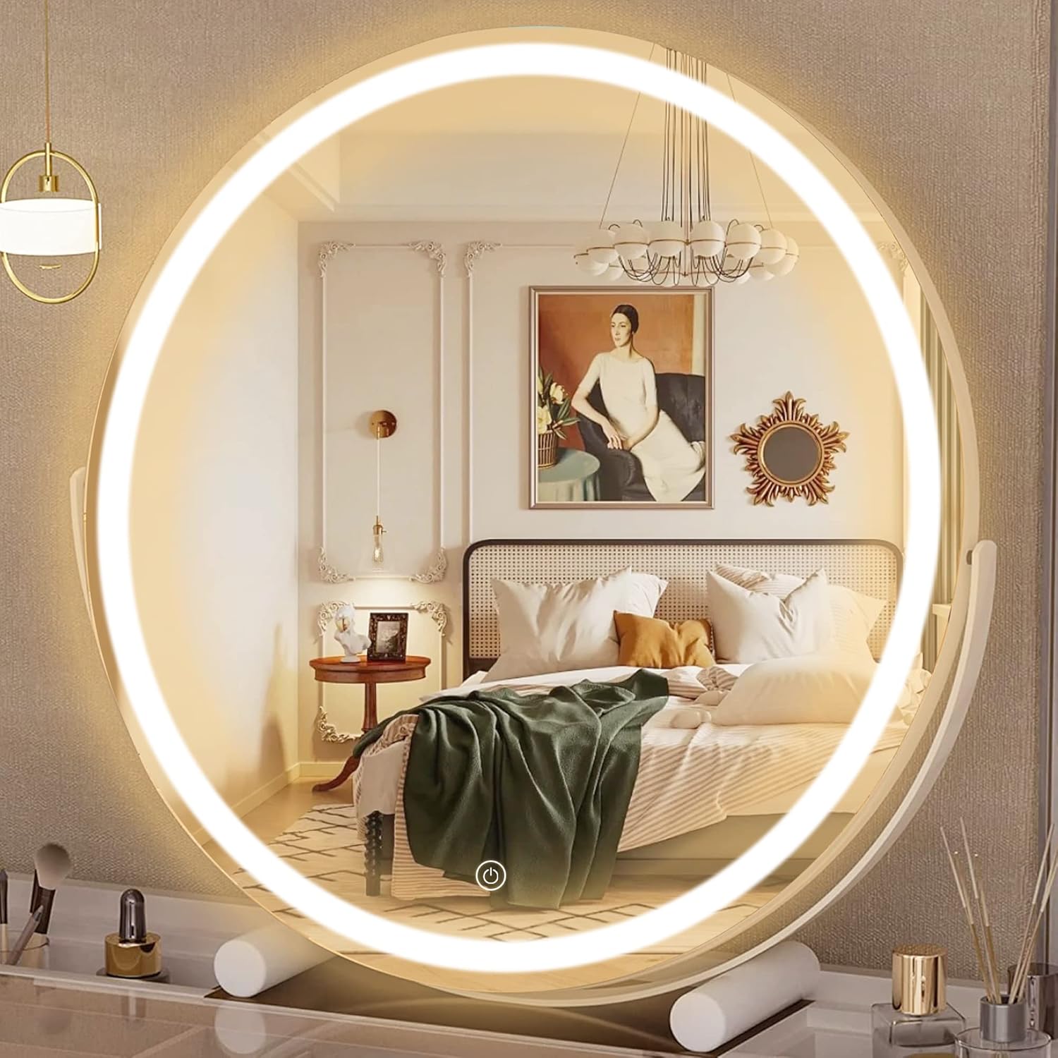 What's suitable is the best! ROUND MAKEUP MIRRORS