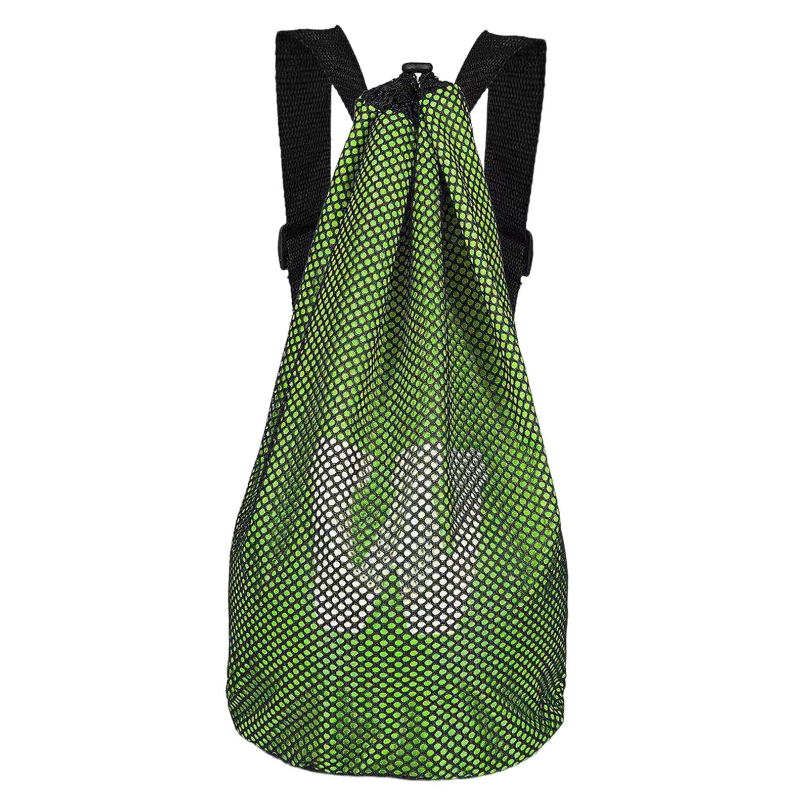 CALANDIS™ Mesh Backpack Organizer Rucksack Gym Bag for Soccer Training Shoes Green | Other Soccer Clothing & Accs | Clothing, Shoes & Accessories | Soccer | Team Sports-image-46