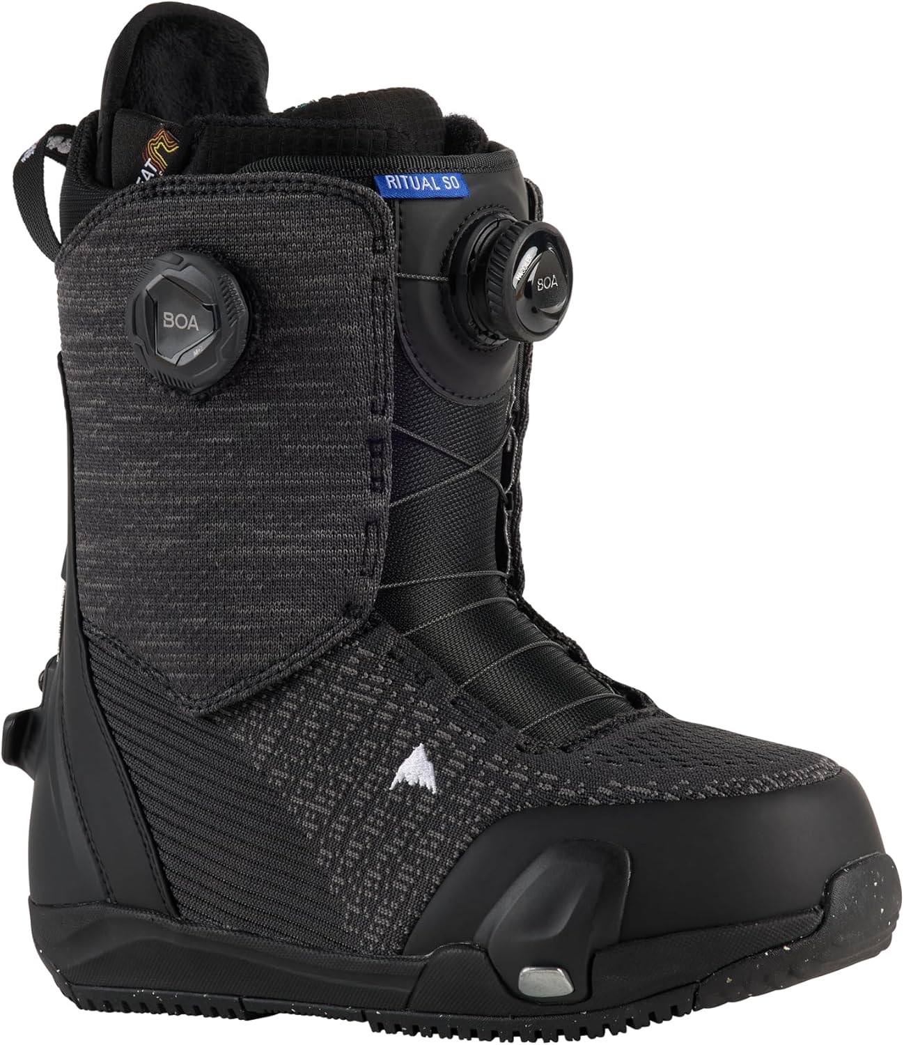 Burton Women's Ritual Step On Snowboard Boots, Black, 8.5