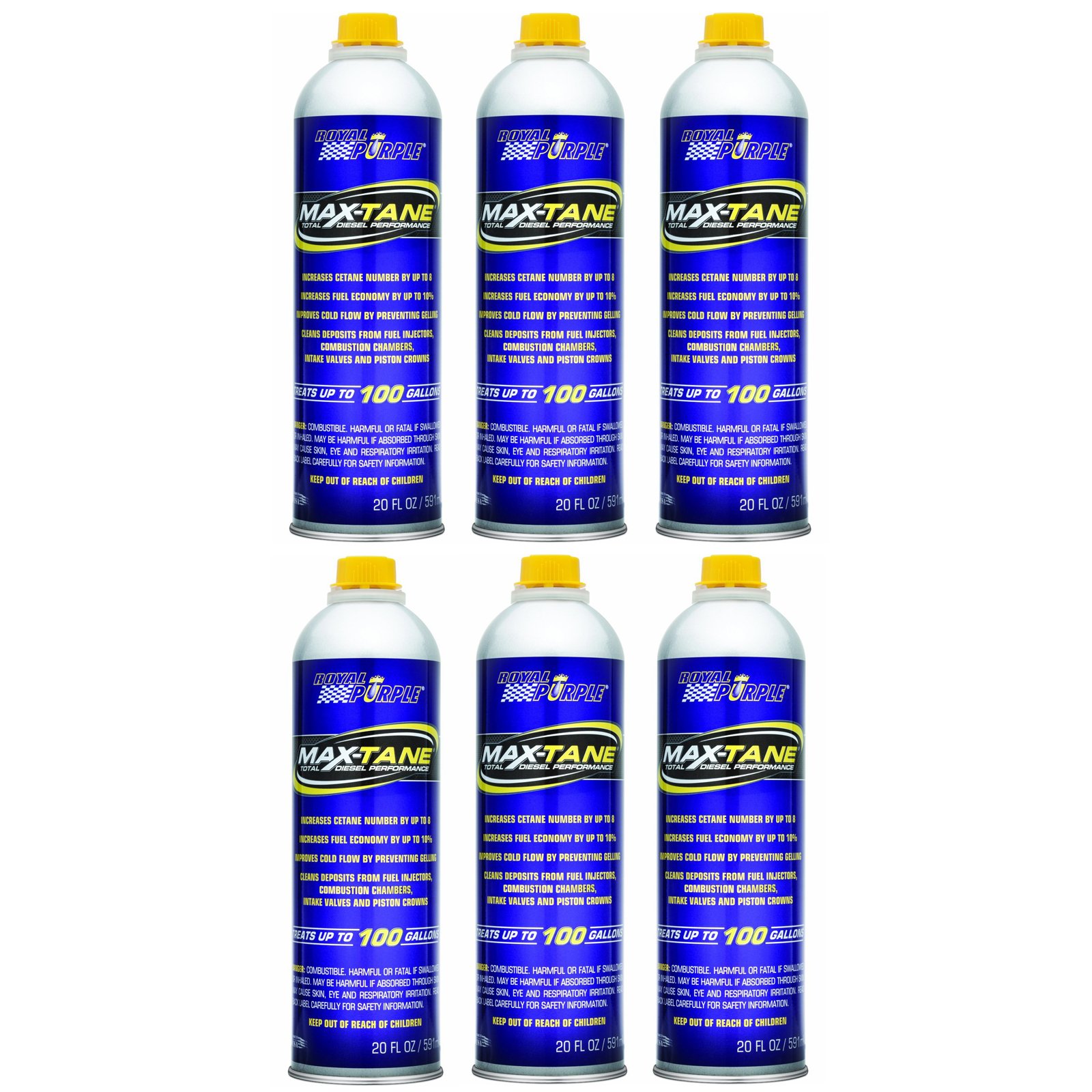 Royal Purple 06755 Case Of (6) Max Tane W/Cetane All-In-One Diesel Additive 20 Oz Can