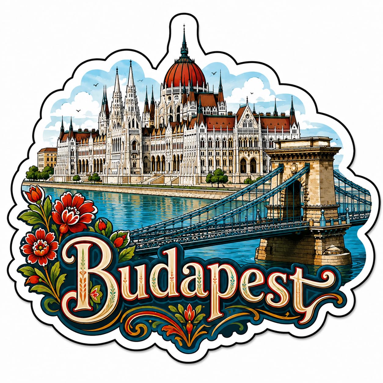 London Fridge Magnet - Decolyte Souvenir -27