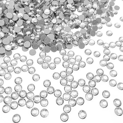 Miniatura 3 de 1000 diamantes de imitación termoadhesivos a granel, diamantes de imitación AB transparentes para manualidades, ropa, decoración de bricolaje, SS20,