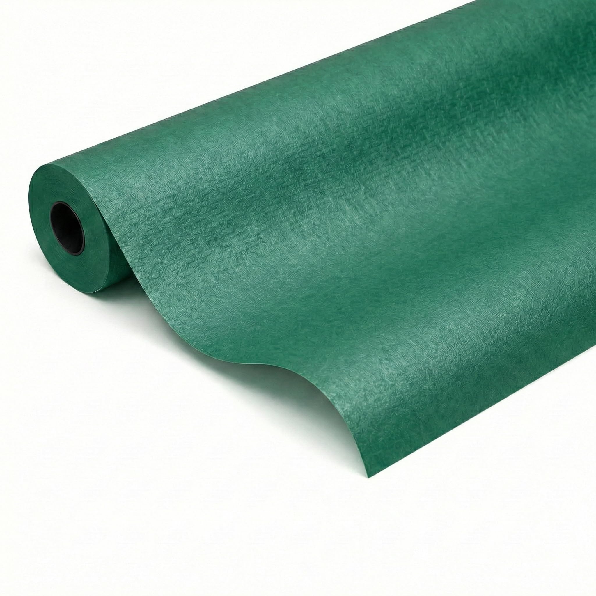 Venuscello® Embossed Paper Banquet Roll 8m x 1.2m Disposable Eco-Friendly Water & Tear-Resistant Tablecloth For Table Cover Wedding Birthday Parties Catering Restaurant (Green) — image 1