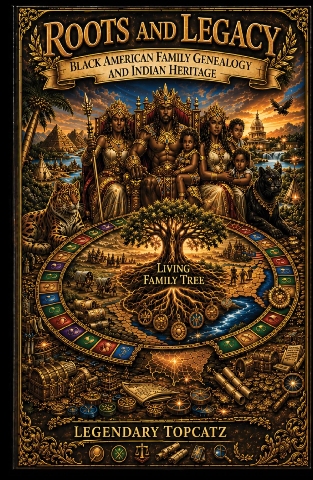 BLACK AMERICAN FAMILY GENEALOGY AND INDIAN HERITAGE
