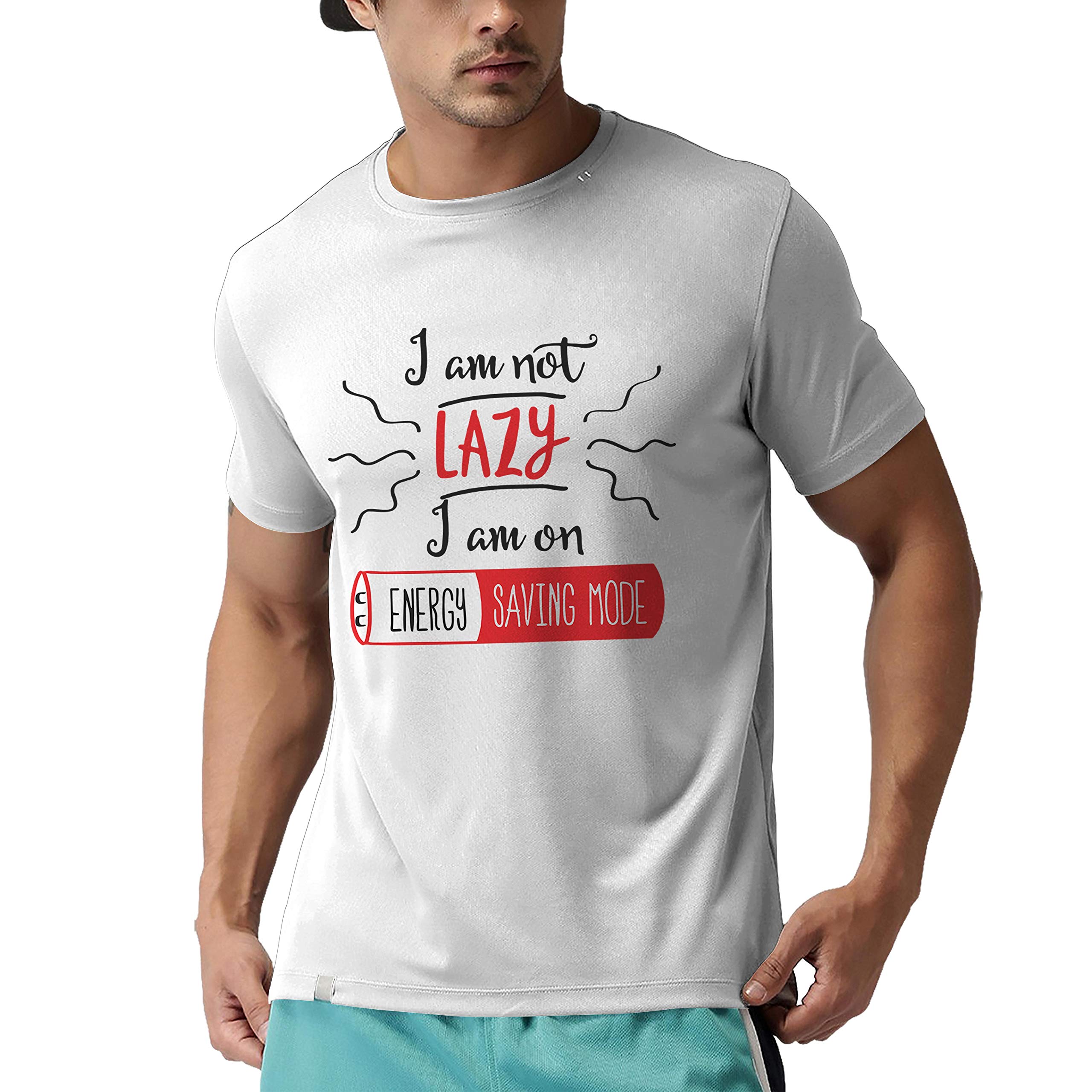 iberry'sPrinted T-Shirt for Men |Funny Quote Tshirt | Half Sleeve T-Shirt | Round Neck T Shirt |Cotton T-Shirt for Men