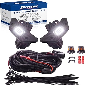 DUNSIHUI 00016-34187 Truck Bed light kit For 2015-2018 Tacoma 2014-2021 Tundra Truck Bed LED Lighting 0001634187