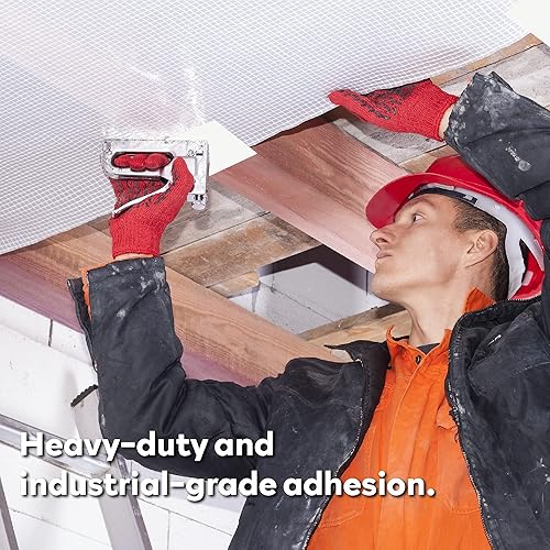 Miniatura 4 de XFasten Cinta de barrera de vapor blanca, 9 mil, 3.78 pulgadas x 60 yardas, cinta de barrera de humedad impermeable para encapsulación de espacio de