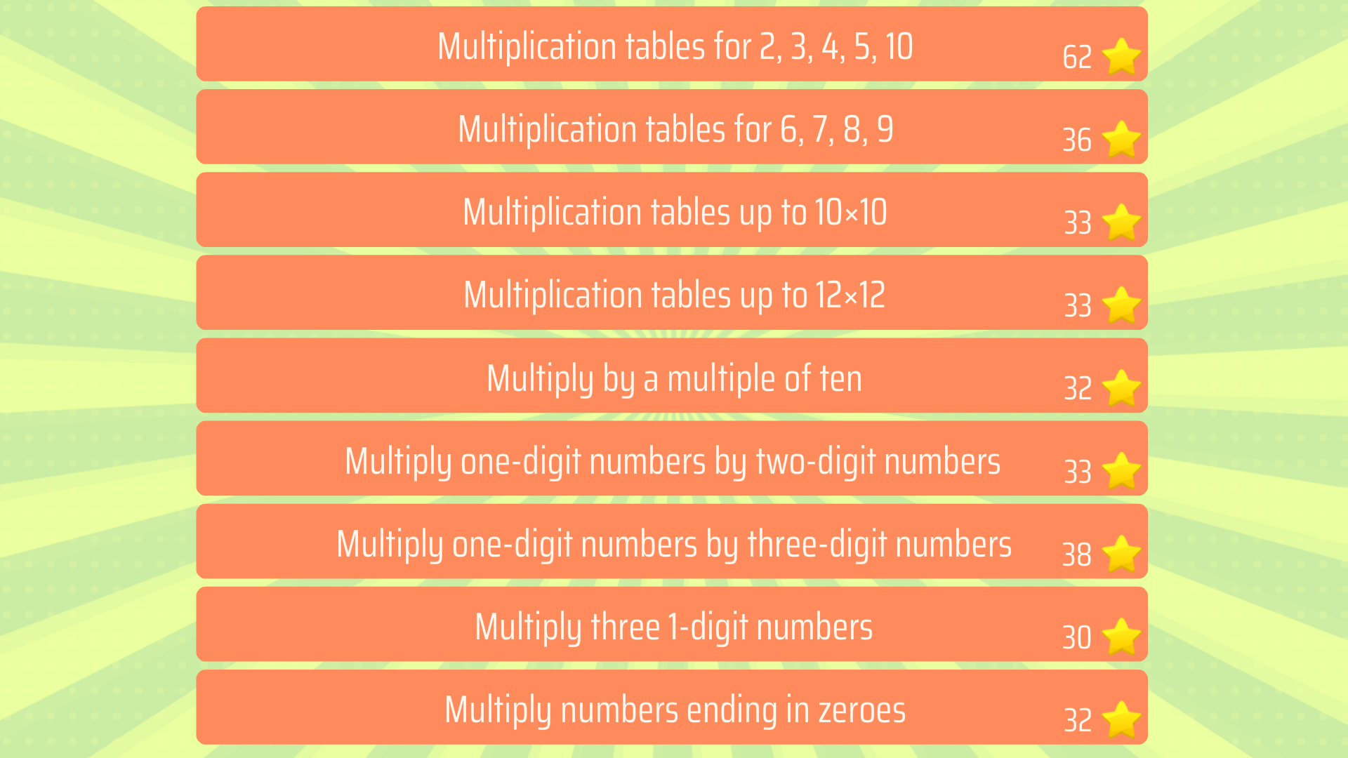 Third grade Math - Multiplication - App on Amazon Appstore