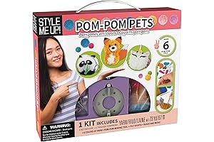 Style Me Up! Pom Pom Pets Kit: Creative Yarn Crafting DIY for...