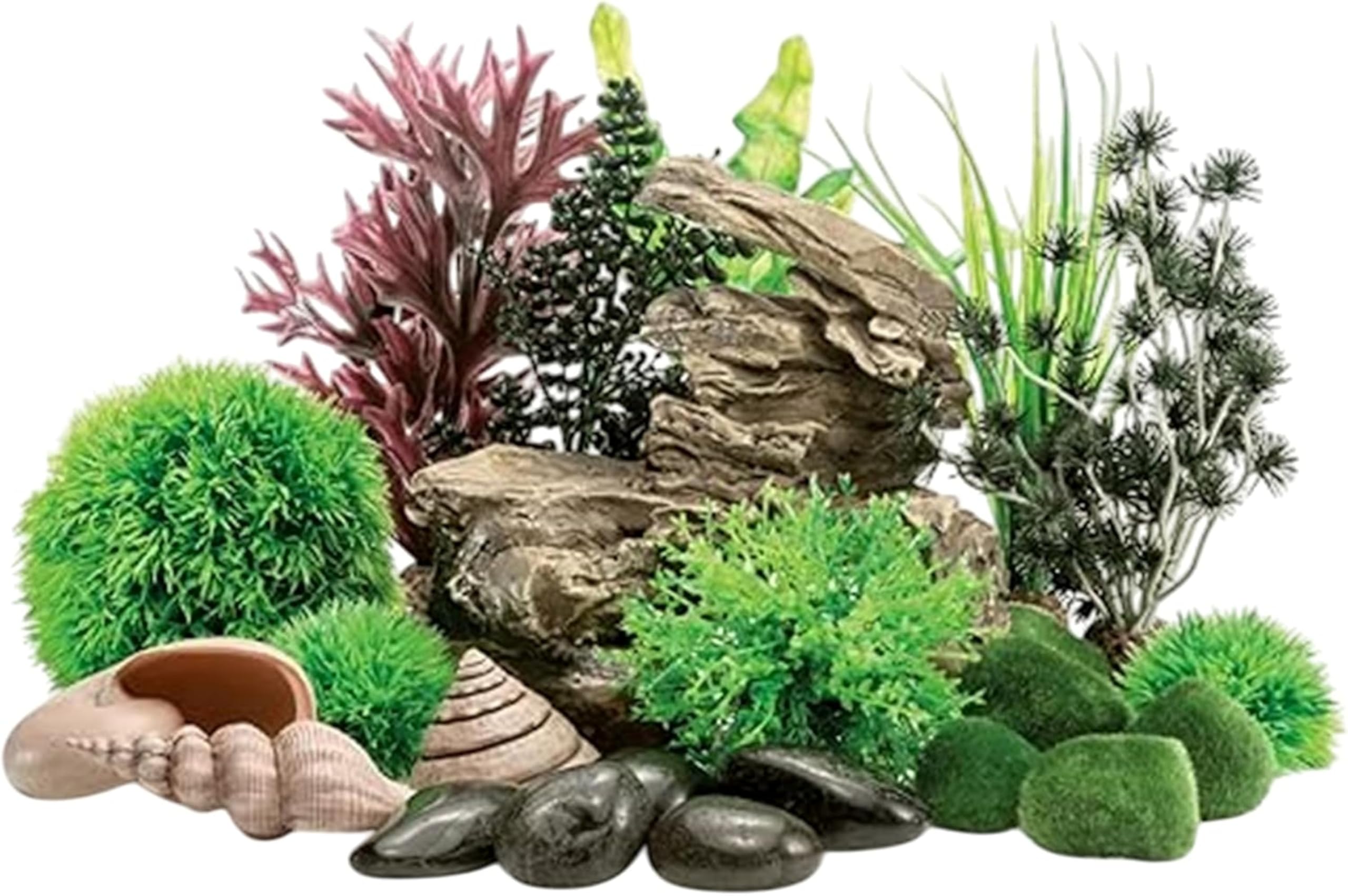 B&Q -  Biorb Decor Set Rock Valley  Natural Stone Accents For Aquarium Décoration